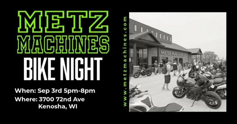 Bike Night at Metz Machines