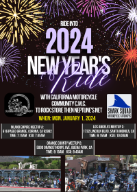 Ride into 2024 New Years Ride