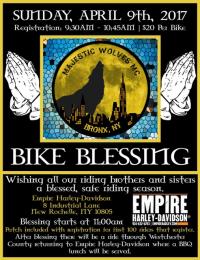 Majestic Wolves MC 2nd Annual Bike Blessing