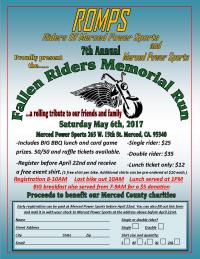 7th Annual Fallen Riders Memorial Run