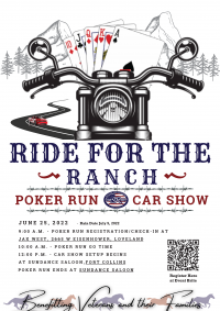 Ride for the Ranch Poker Run and Car Show