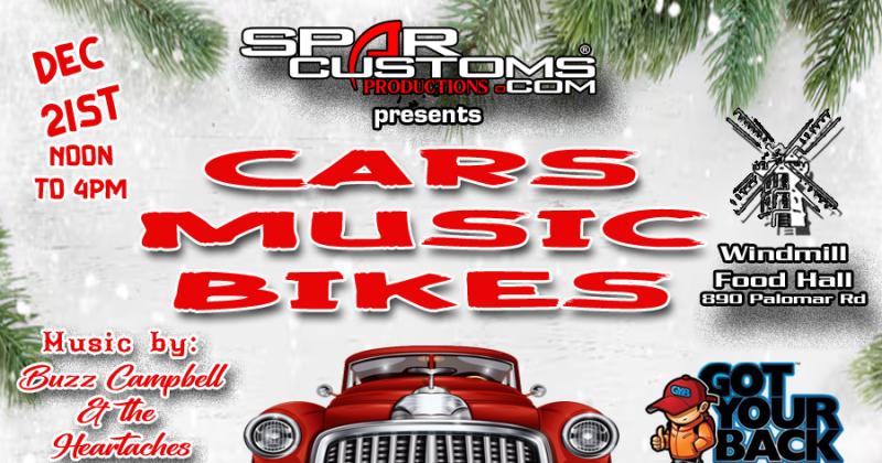 Spar Customs FREE Monthly Car/Music/Bike Show 