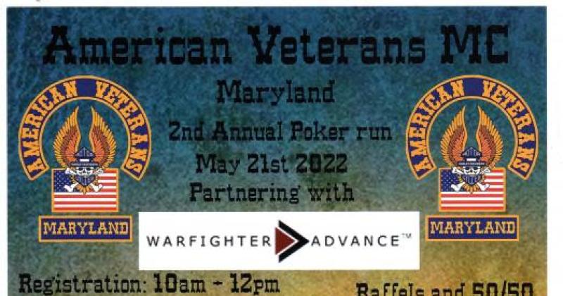 American Veterans Motorcycle Club Poker Run