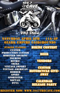 104.7 The Cave Bike Show 
