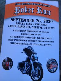 Asbury Park -Wall Elks Motorcycle Committee Poker Run