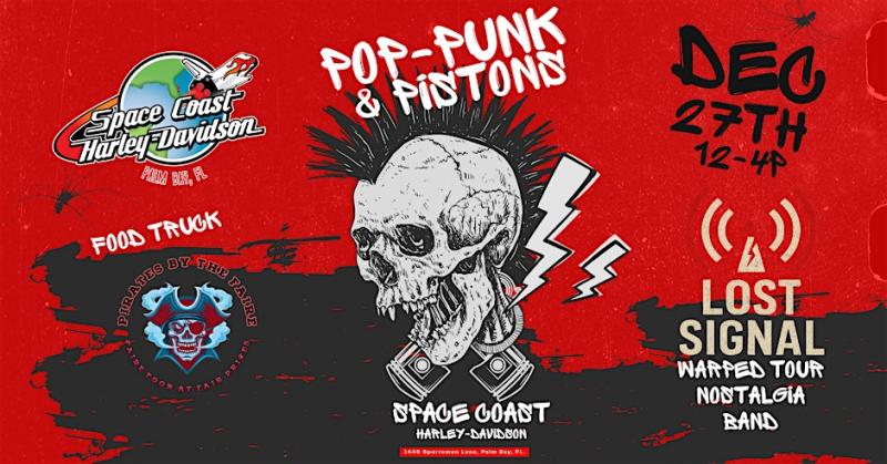 Pop-Punk & Pistons at Space Coast Harley