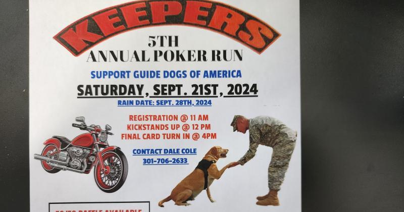 KEEPERS Poker Run for The Guide Dogs of America