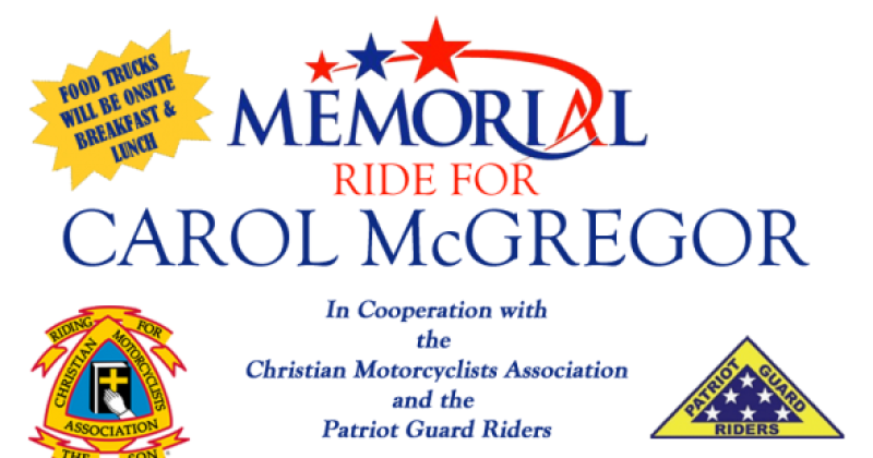 Carol McGregor Memorial Ride