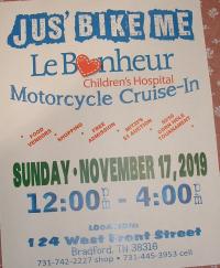 Cruise in for LeBonheur Children's Hospital