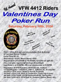 9th Annual Valentines Day Poker Run