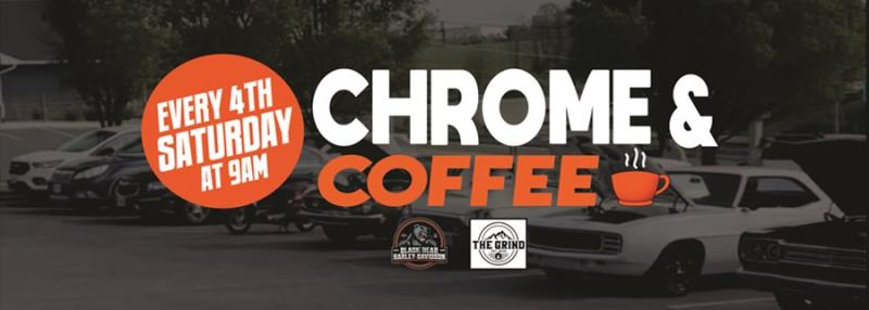 Chrome & Coffee at Black Bear Harley