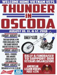 Thunder in Oscoda Welcome Vietnam Veterans Motorcycle Rally