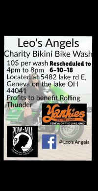 Leo's Angels Charity Bikini Bike Wash