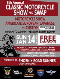 8th Annual Classic Motorcycle Show and Swap