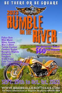 Rumble on the River 2023 Motorcycle Rally