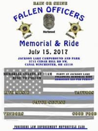 Fallen Officers Memorial and Ride