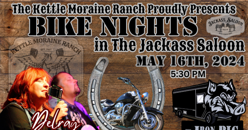 BIKE NIGHT IN THE JACKASS SALOON