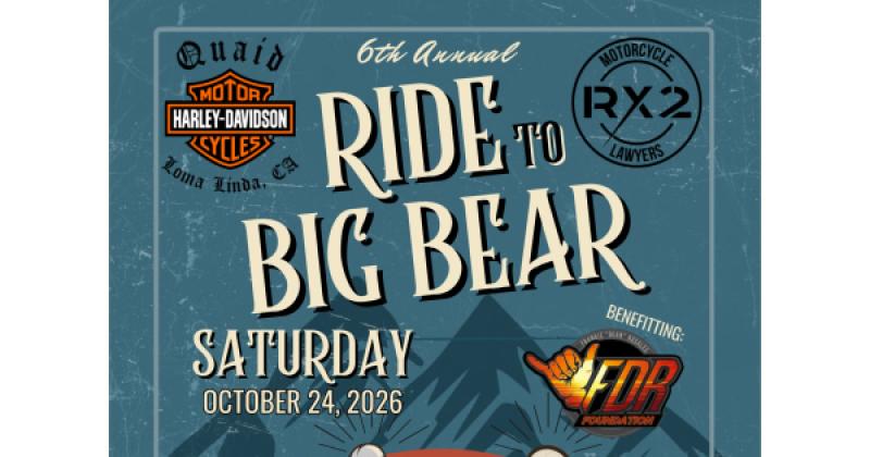FDR Ride to Big Bear