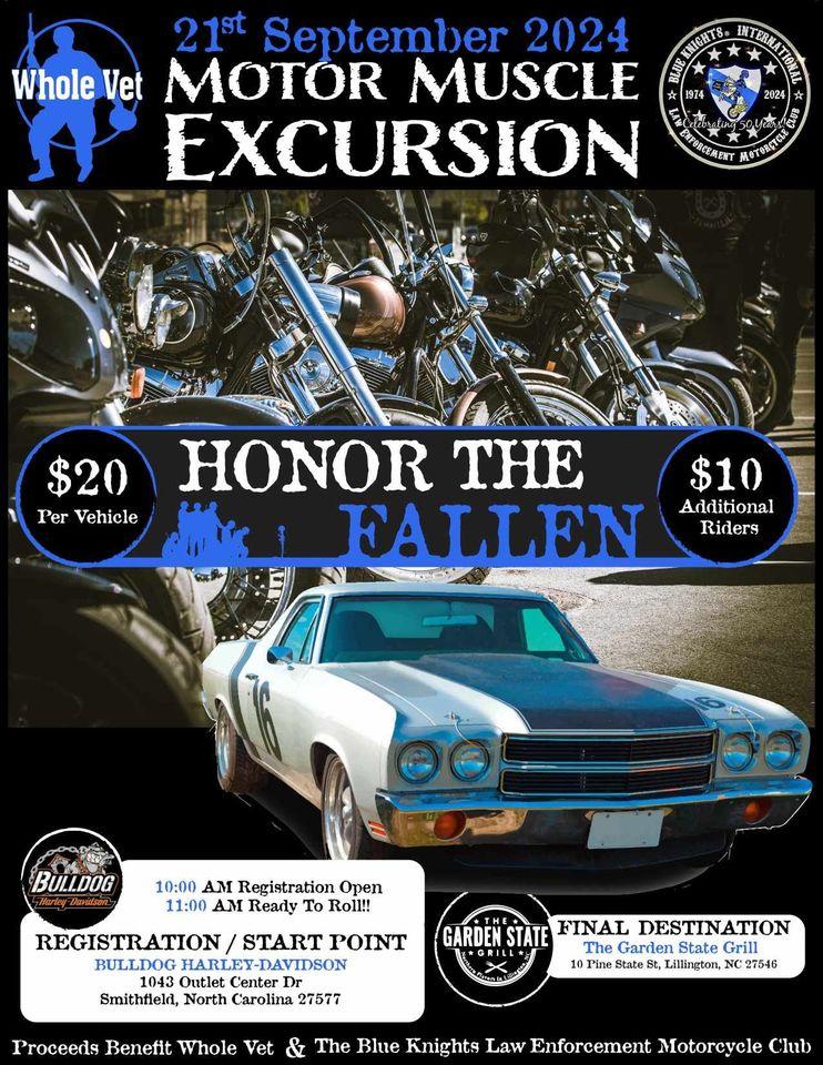 Motor Muscle Excursion Partnership Ride