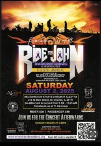 9th Annual Ride for John-Remember Us All 