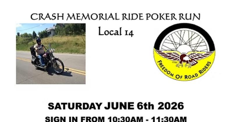 Crash Memorial Ride Poker Run