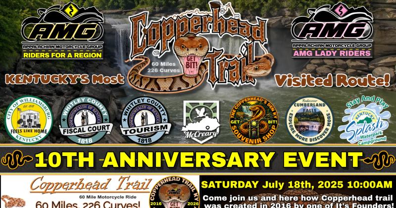AMG COPPERHEAD TRAIL KY 10th ANNIVERSARY EVENT! GET BIT!