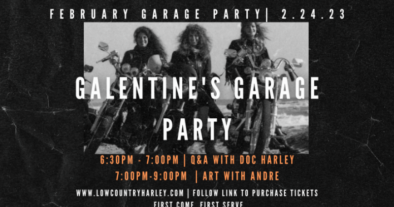 Ladies Garage Party - Paint Night