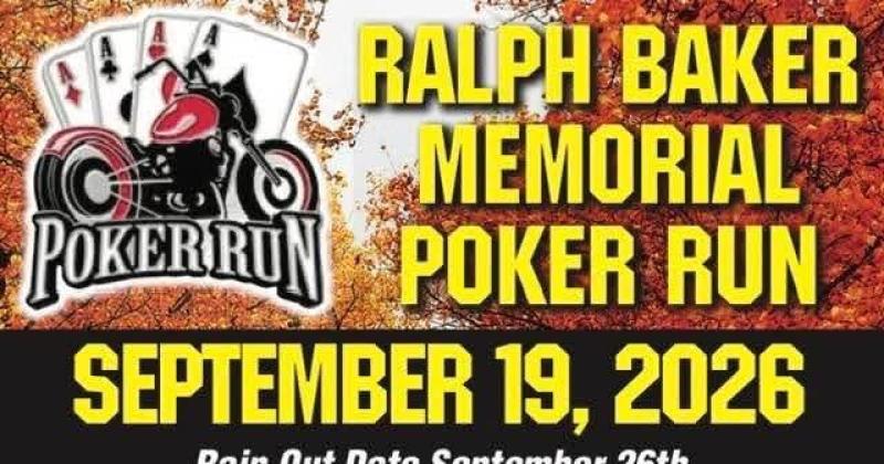 Ralph Baker Memorial Poker Run