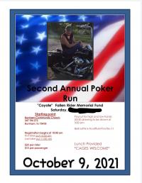 2nd Annual Fallen Rider Poker Run