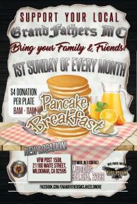 Grand Fathers MC  Pancake Breakfast