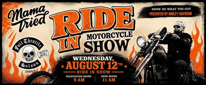 Mama Tried Ride In Motorcycle Show