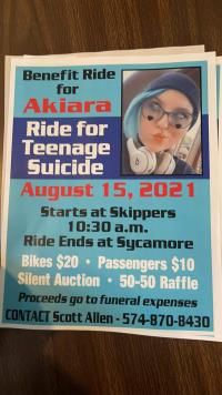Akiras tennage ride for suicide