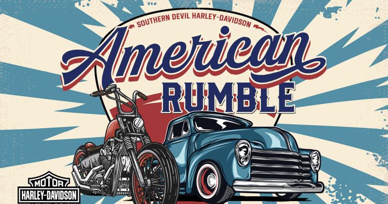 American Rumble at Southern Devil Harley Davidson