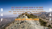 The Mt Baldy Run Open & Free To All Motorcycle Brands