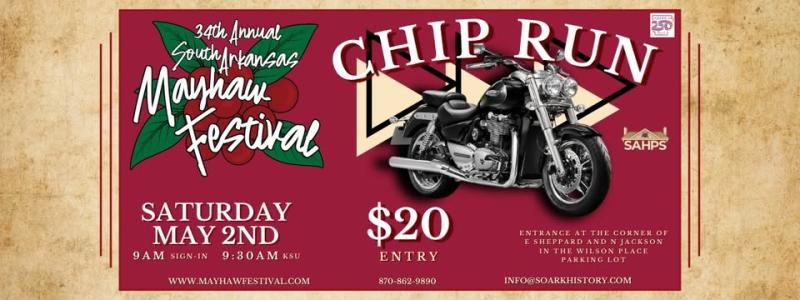 Chip Run @ 34th Annual South Arkansas Mayhaw Festival