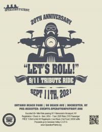 "Let's Roll!" 20th Anniversary 9/11 Tribute Ride & Concert