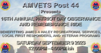 16th Annual Patriot Day Observance  & Remembrance Ride