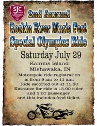 2nd Annual Rockin River Fest Special Olympics Ride