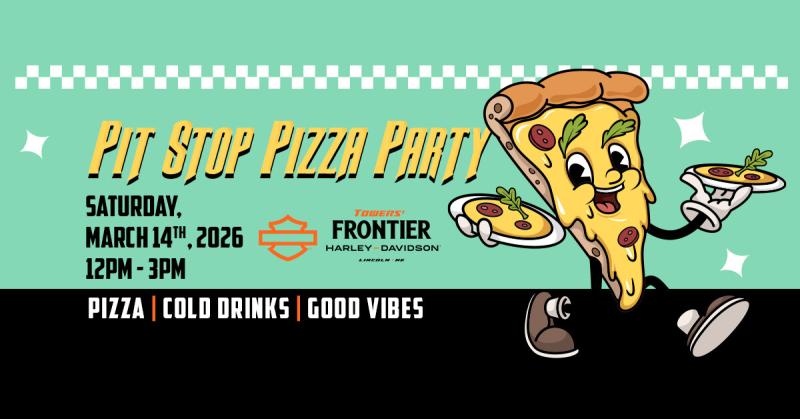 Pit Stop Pizza Party at Towers’ Frontier Harley-Davidson