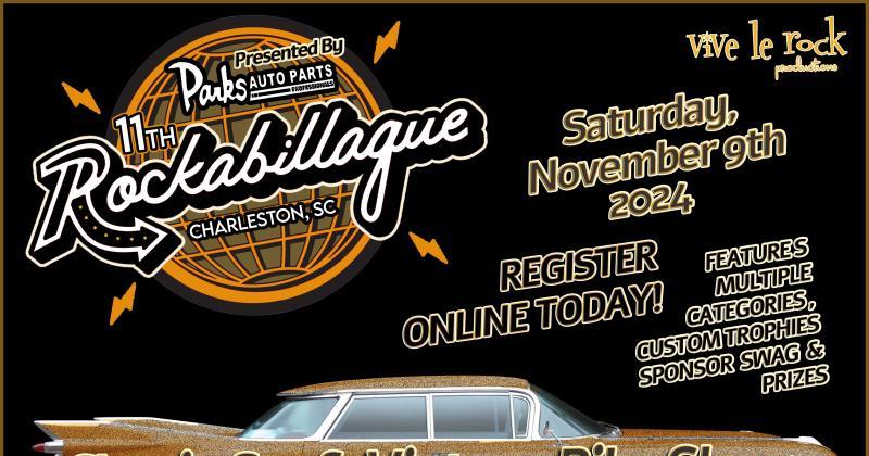 Rockabillaque Charleston Classic Car & Vintage Bike Show 