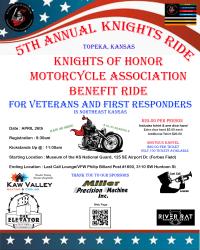 5th Annual Knights of Honor Motorcycle Association Benefit Ride