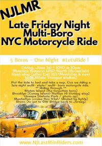 NJLMR Late Night NYC Ride
