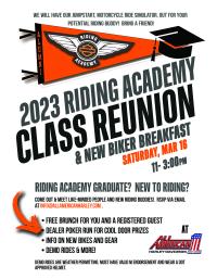 Riding Academy Reunion & New Biker Breakfast