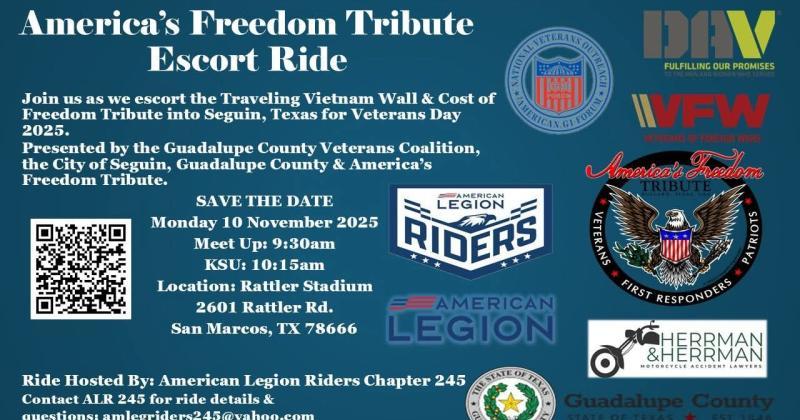 Americas Freedom Escort Ride