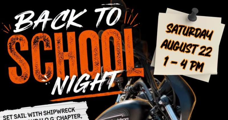 Back to School Bash at Shipwreck Harley-Davidson