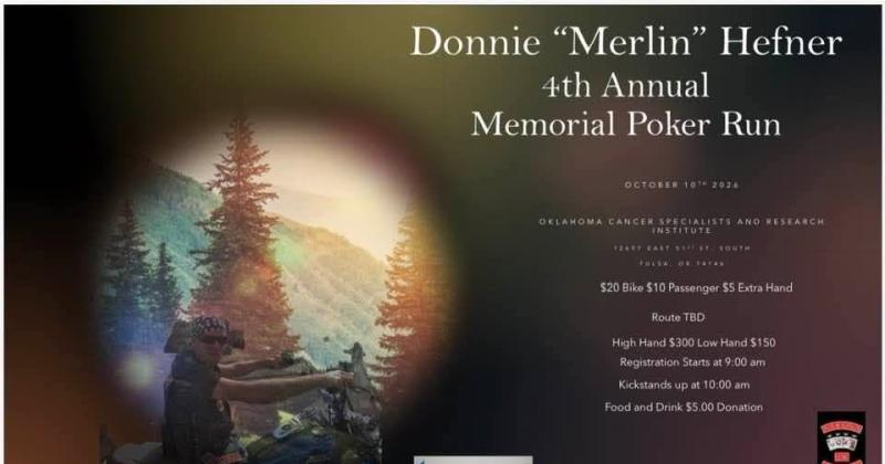 4th Annual Merlin Memorial Poker Run