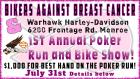 Breast Cancer Awareness Poker Run & Bike Show