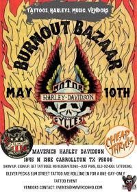 Burnout Bazaar at Maverick Harley-Davidson