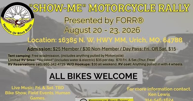 FORR Show Me Motorcycle Rally
