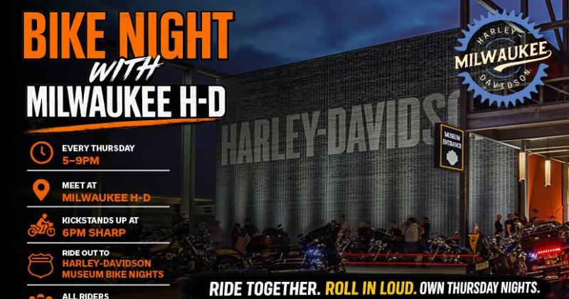 Ride with MKE H-D To Bike Night